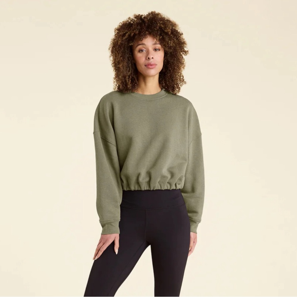 Brand new Nuuds Cinch waist sweatshirt